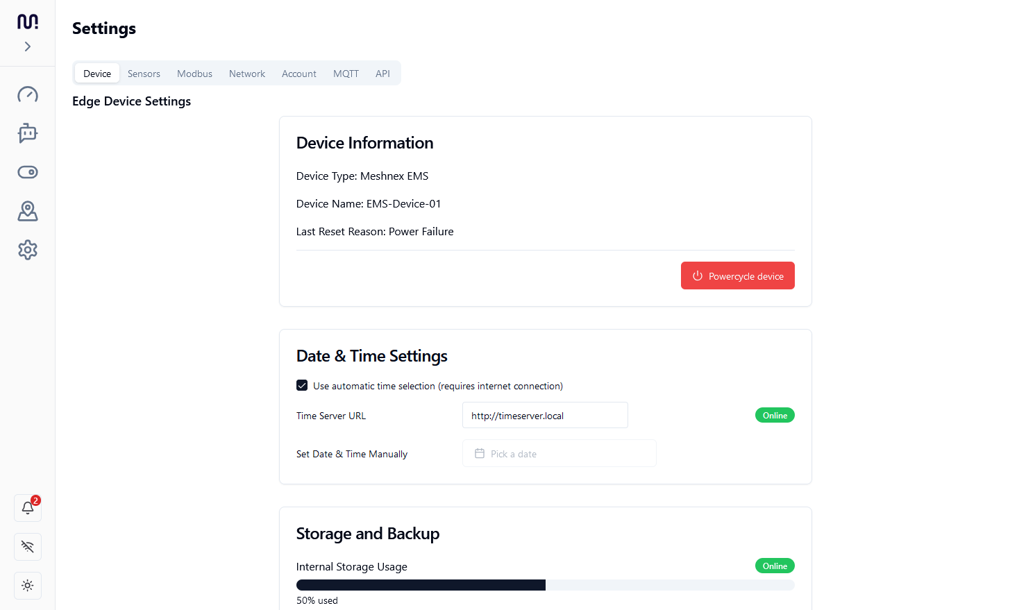 Edge Device Management Image